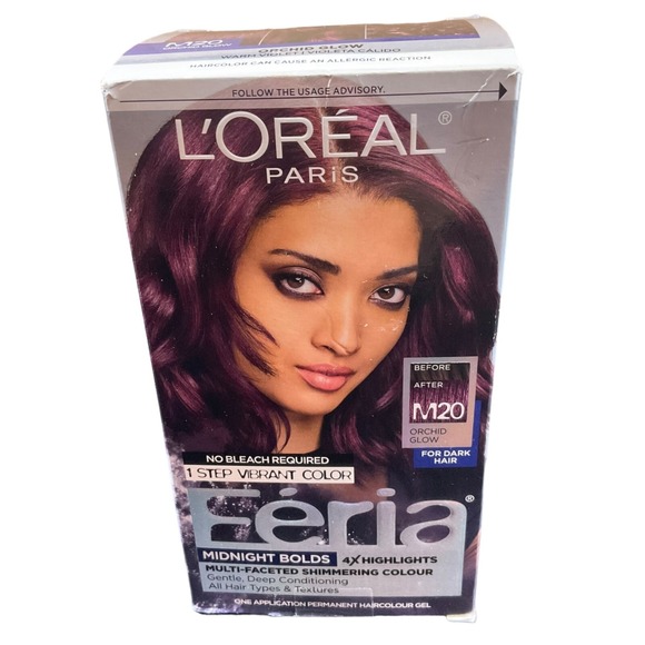 Other - L'Oreal Paris Feria M20 Orchid Glow Hair Color - Gentle Deep Conditioning